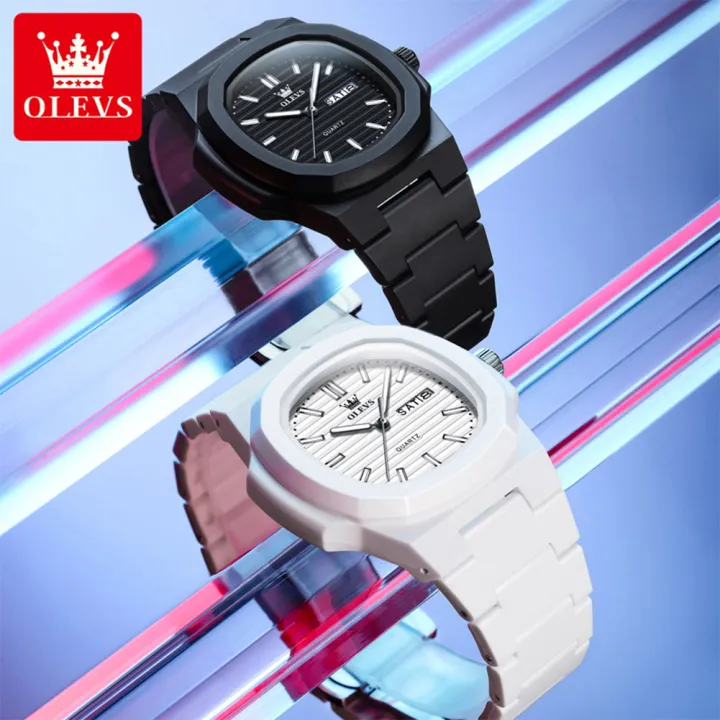 Olevs%205627%20Original%20Men's%20Watch%20Quartz%20Watch%20Resin%20Strap%20Double%20Calendar%20Square%20Watch%20Waterproof%20Luminous%20Watch%20For%20Men%20Gifts%20Box%20-%20Image%206