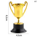 Plastic Reward Trophies Children's reward plastic trophy Plastic Kids Prize Cups Children School Rewarding Supplies Fugar. 
