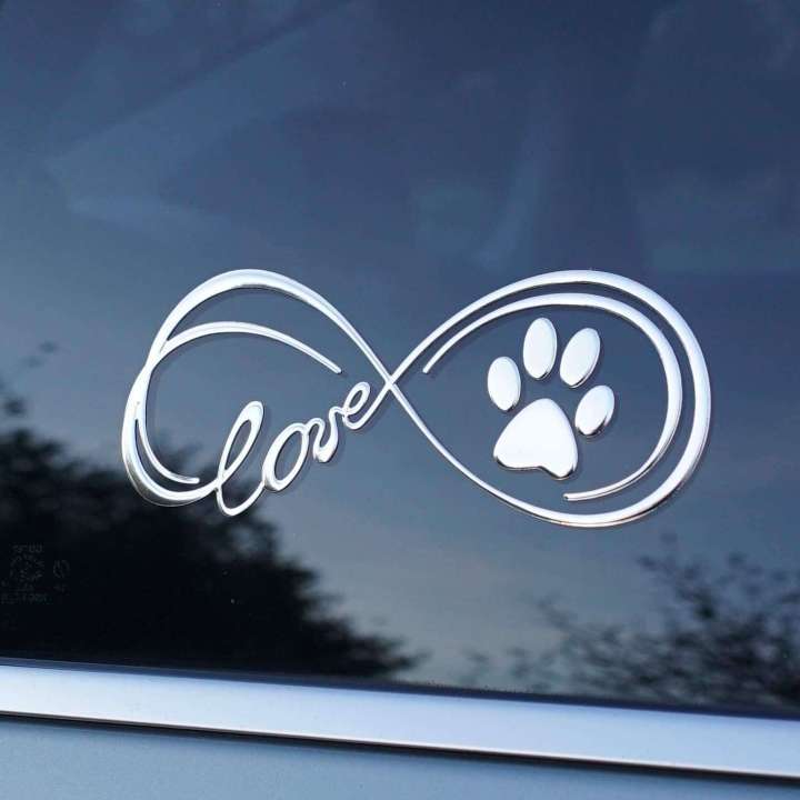 Paw%20Metal%203D%20Car%20Sticker%20Cute%20Heart%20Footprint%20Notebook%20Decoration%20Decal%20Customizable%20-%20Image%204