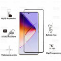 3Pcs Curved Glass Cover For Infinix Note 40 Pro 5G Case Tempered Glass InfinixNote40 4G Note40 Pro+ 40Pro Plus Screen Protector. 