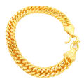 Gold Plated Panchadhatu Bracelet For Men And Women. 