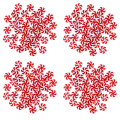 NAMUNY 200Pcs Christmas Cane Christmas Tree Hanging Ornaments for Holiday Decoration Favors 25mm. 