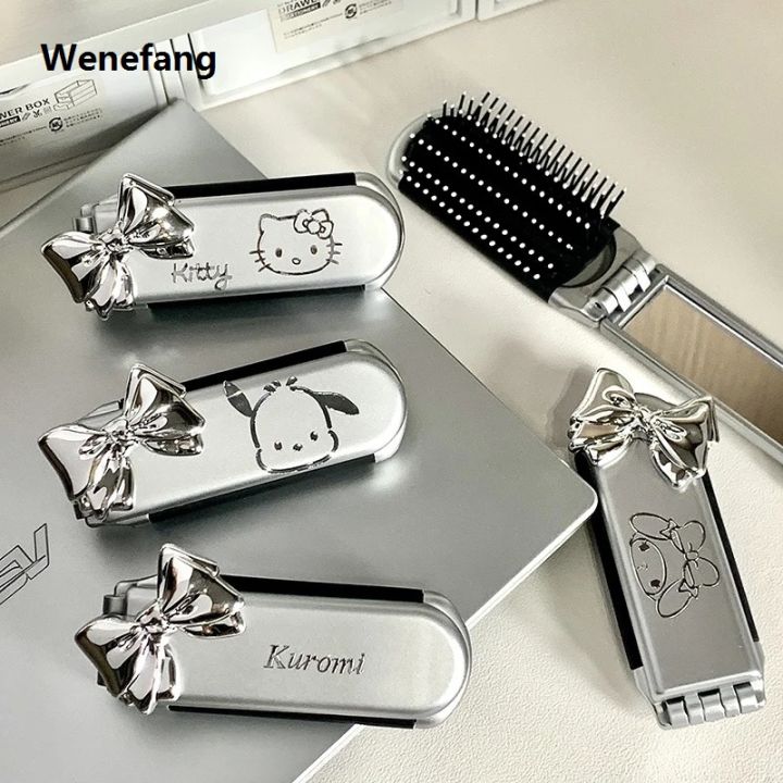 Wenefang%201%20piece%20of%20Hello%20Kitty%20Sanrio%20Folding%20Hair%20Comb,%20Hair%20Style%202025%20New%20and%20Mirror%20Cinnamoroll%20Anime%20Portable%20Travel%20Comb%20Tool%20-%20Image%203