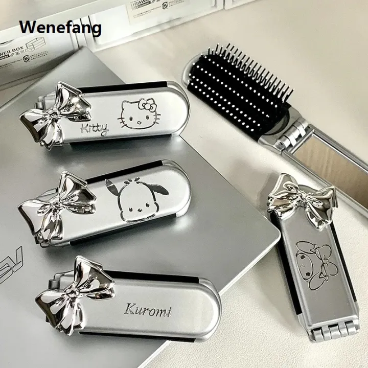 Wenefang%201%20piece%20of%20Hello%20Kitty%20Sanrio%20Folding%20Hair%20Comb,%20Hair%20Style%202025%20New%20and%20Mirror%20Cinnamoroll%20Anime%20Portable%20Travel%20Comb%20Tool%20-%20Image%203