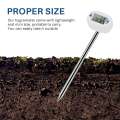 OYPFXMI TA290 Digital Soil Hygrometer Moisture Meter Temperature Humidity Tester with Probe for Gardening Farming. 