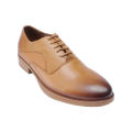 Brown Black Horse Shoes  Leather Lace Up Formal Shoes For Men. 