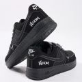 AF1 Black Venom Sneakers For Men. Shoes For Men. 
