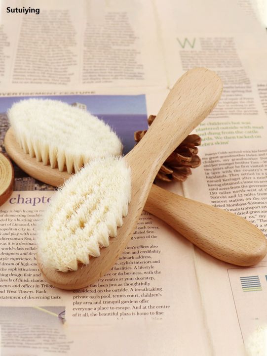 Sutuiying%201piece%20Care%20of%20newborn%20babies%20pure%20natural%20wool%20wooden%20hairbrush%20New%20style%20hair%20brush%20massager%20show%20Special%20for%20real%20hair%20wigser%20comb%20-%20Image%206