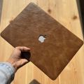 Premium PU Leather Cover for MacBook Pro 13 Inch By Panchakumari Mobile Hub. 