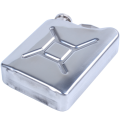 FORIDE 4X Mini Stainless Steel 5Oz Hip Flask Liquor Alcohol Fuel Gas Gasoline Can. 