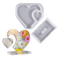 Large Photo Frame Resin Molds, Heart Shape Silicone Molds for Epoxy Resin, DIY Podazz. 
