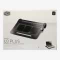 Cooler Master Notepal U3 Plus Movable Fan Aluminium Cooling Pad. 