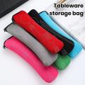 Bag portable, fork cutlery, tableware travel travel, storage bag, chopsticks, spoon, outdoor car office suitcase, tableware for tableware, tableware cleaning design zipper camping bag, fork spoon,. 
