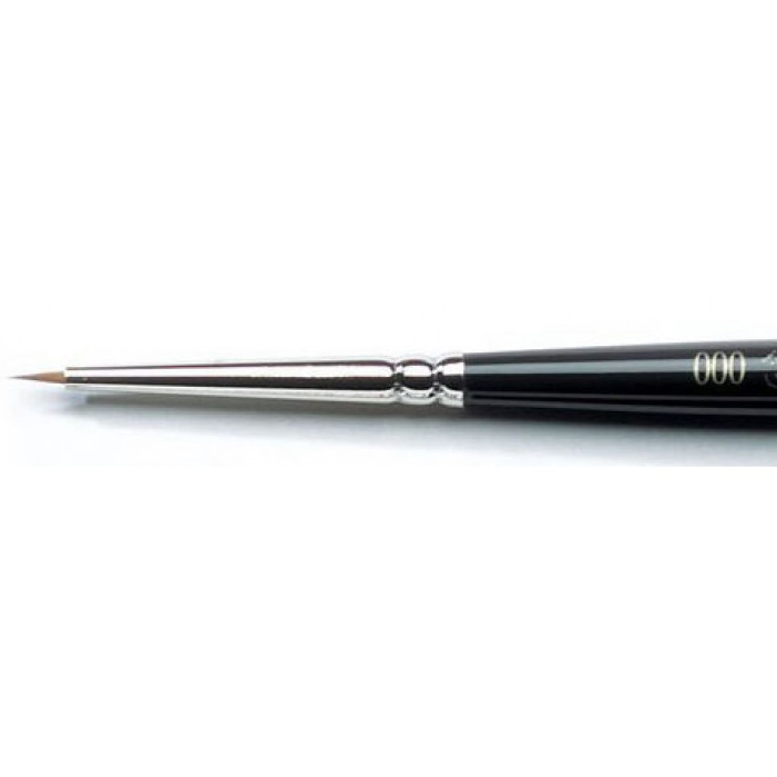 Winsor & Newton Series 7 Kolinsky Sable Miniature Watercolor Brush - Short Handle Round #000