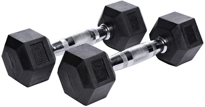 Rubber%20Hex%202.5Kg%20Dumbbell%20Set%202%20Piece%20%7C%20Rubber%20Coated%20Dumbbell%20With%20Chrome%20Casted%20Handle%20-%202.5Kg%20-%201%20Pair%20-%20Image%207