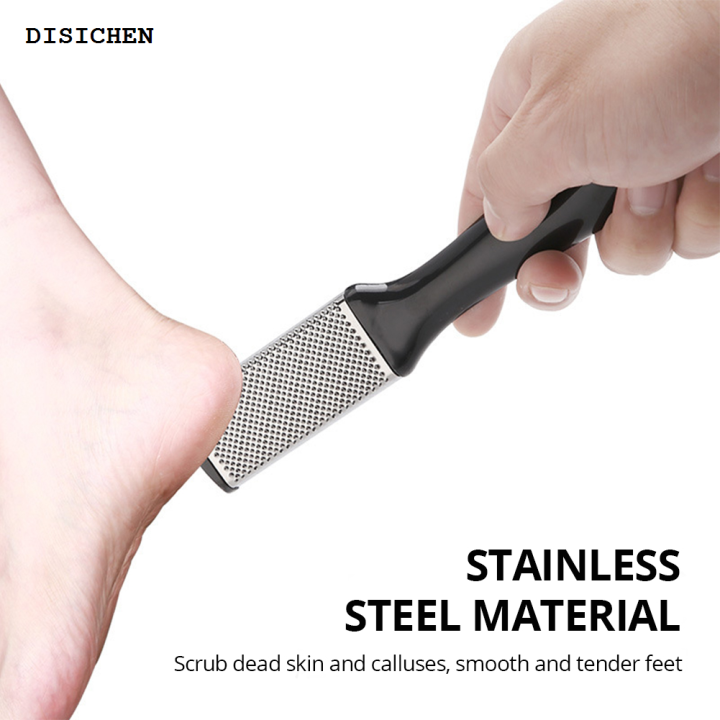 DISICHEN%20Special%20Pedicure%20Set%20Peeling%20And%20Exfoliating%20Calluses%20Foot%20Scrubbing%20Brush%2010%20in%201%20Portable%20Stainless%20Steel%20Double-sided%20Foot%20Care%20Tools%20-%20Image%204