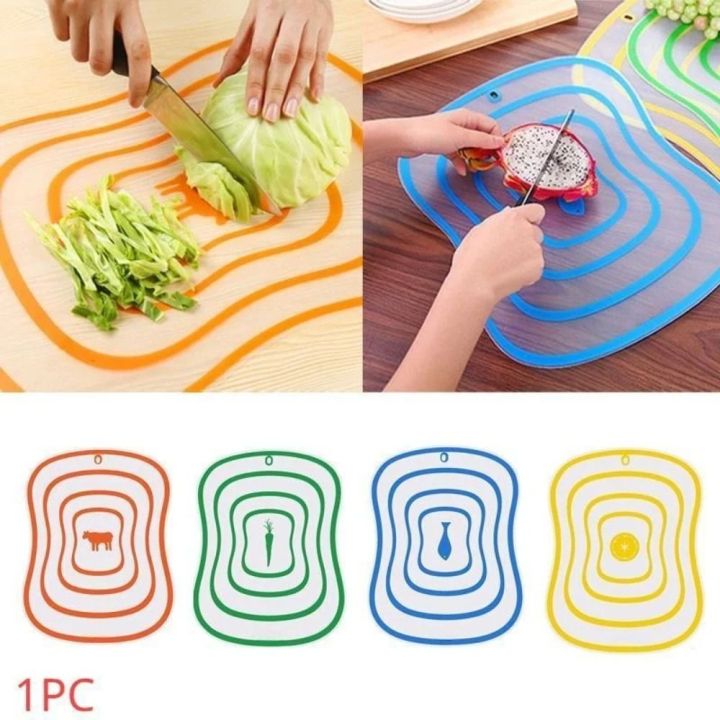 New Non-slip Cutting Board Flexible Antibacteria Kitchen Chopping ...