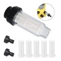 3/4 Inch Water Pre-Filter Water Filter Set with 5 Filter Inserts. 