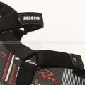 Black Milano Velcro Strap Sandals For Boys. 