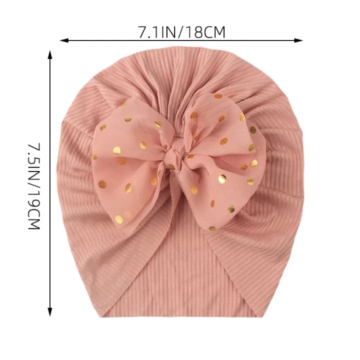Velvet%20Baby%20Hat%20Solid%20Color%20Dot%20Bow%20Warm%20Cap%20Spring%20Autumn%20Infant%20Toddler%20Beanie%20Soft%20Baby%20Girl%20Headwrap%20-%20Image%208