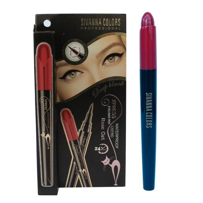 Sivanna Colors Xpress Eyeliner Pen- Deep Black
