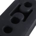 NAMUNY 2X Universal Black Rubber Car Exhaust Hanger Bushing. 