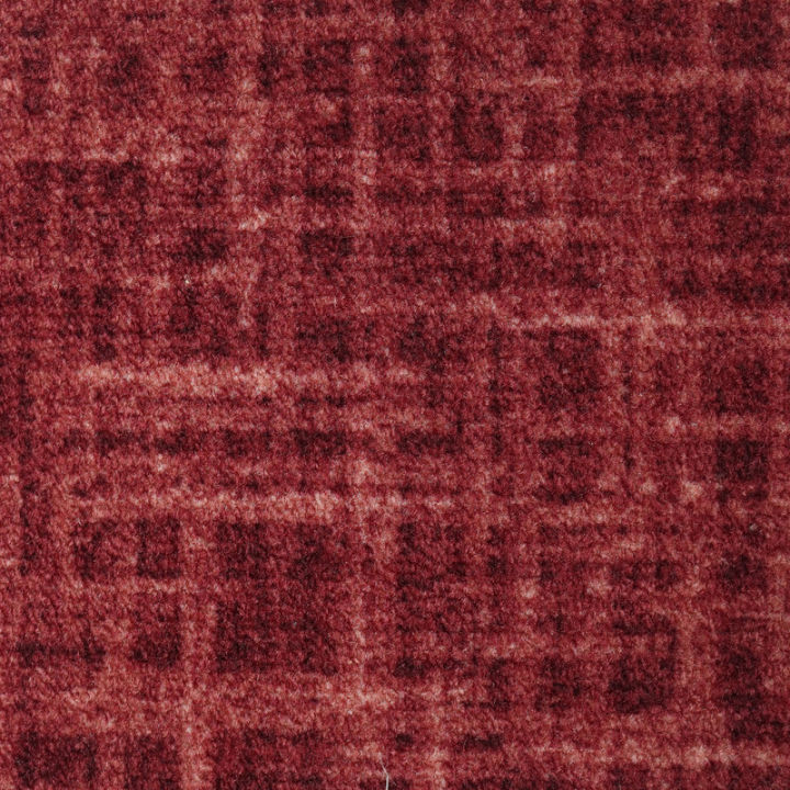 Plain Red Color Floor Carpet 1m