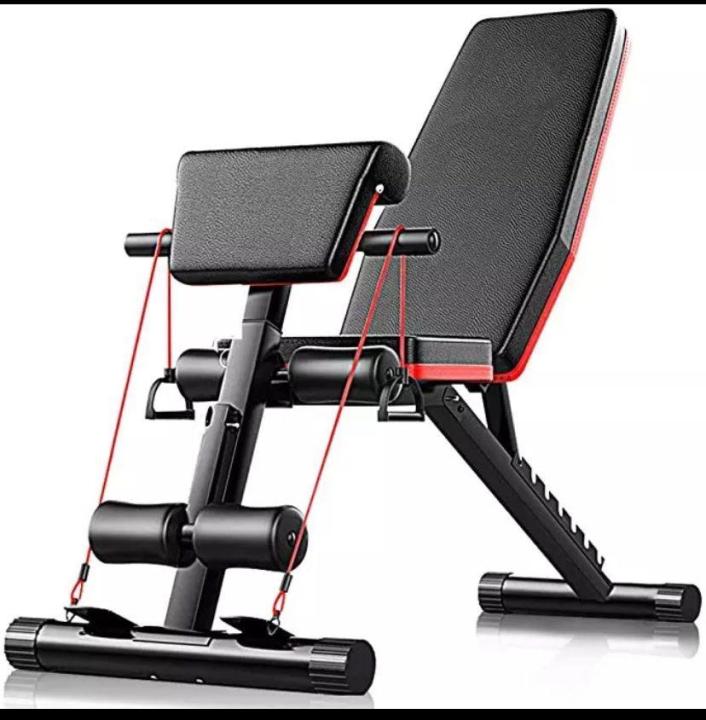 Adjustable wight bench,folable sit up bench 4 in 1 weight Light bench workout training leg exercise,flat incline decline multi Use