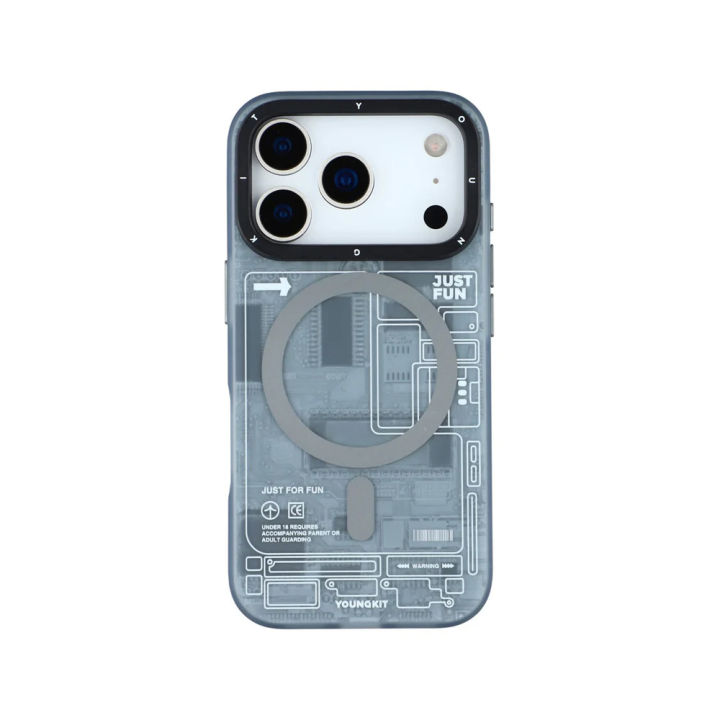 YOUNGKIT%20Technology%20Series%20Case%20For%20iPhone%2017%20Pro%20Matte%20Finish%20Cover%20with%20Magsafe%20By%20Panchakumari%20Mobile%20Hub%20-%20Image%202
