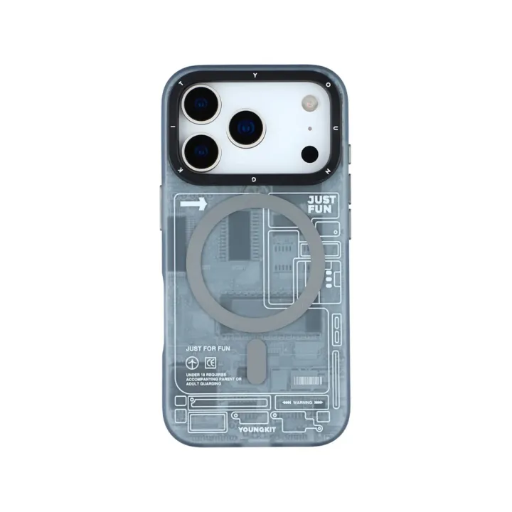 YOUNGKIT%20Technology%20Series%20Case%20For%20iPhone%2017%20Pro%20Max%20Matte%20Finish%20Cover%20with%20Magsafe%20By%20Panchakumari%20Mobile%20Hub%20-%20Image%202