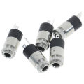 5Pcs Silver PJ392 3.5mm Stereo Female Audio Headphone Connector Jack Socket Plug WEIRUI | Fashion New Design. 