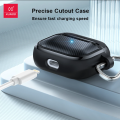 Xundd Airpods Pro Airbags Shockproof Wireless Earphone Case-with Hook 360° Full Protection Cover. 