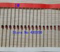 100pcs 1N4739A 1W 9.1V 1W 9V1 Zener diode. 
