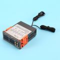Stc-3008 110-220V Dual Digital Thermostat Temperature Controller For Incubator Thermostat Hygrometer Dehumidifier Humidistat. 