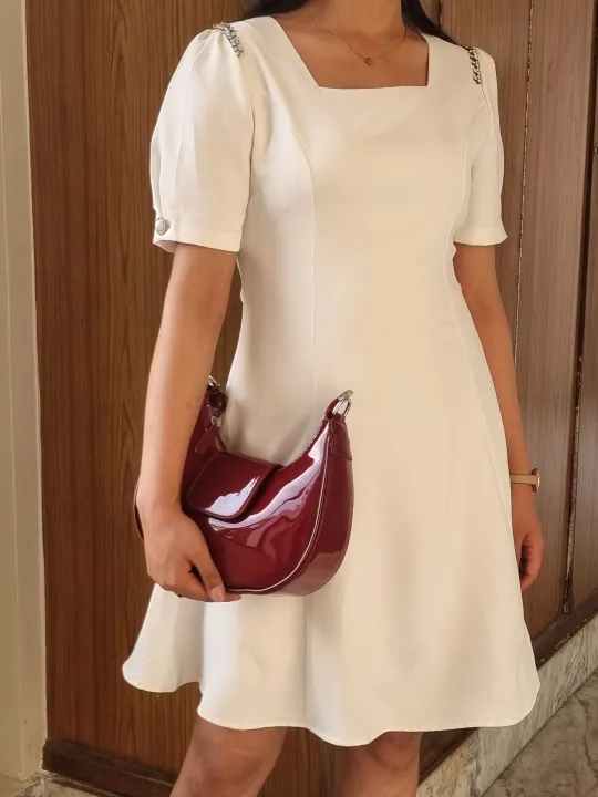 Ampersand%20Women%E2%80%99s%20Glossy%20PU%20Leather%20Saddle%20Bag%20with%20Dual%20Straps%20&%20Zipper%20Closure%20%E2%80%93%20Style%207702%20bag%20for%20women%20-%20Image%203