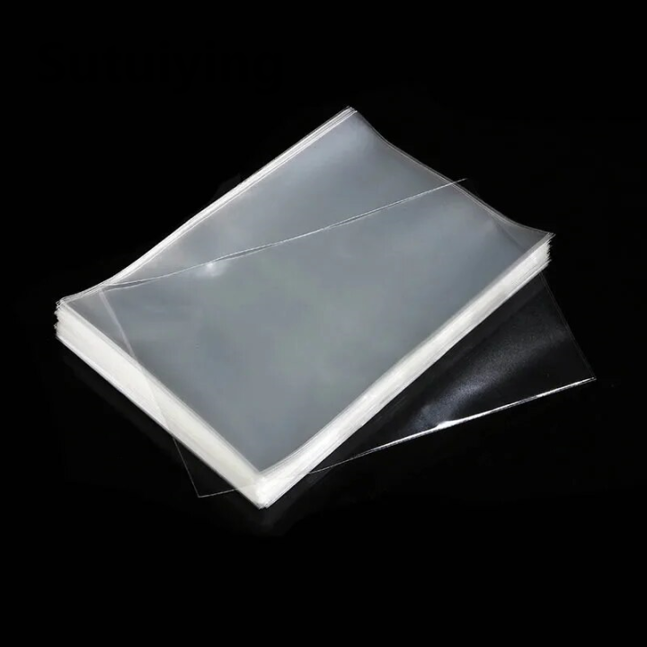 Sutuiying transparent bag 100Pcs Transparent Plastic Bags Candy Lollipop Cookie Packaging Clear Opp Cellophane Bag Christmas Gift Wedding Birthday Party