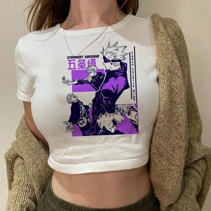 Costumes%20YK2%20manga%20kawai%20aesthetic%20graphic%20hippie%2090s%20crop%20top%20girl%20short%20-%20Image%204