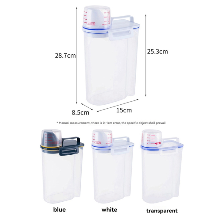 Kitchen%20Rice%20Storage%20Bin%20Cereal%20Dry%20Food%20Flour%20Bin%20Cereal%20Containers%20Dispenser%20Pet%20Dog%20Cat%20Food%20Dispenser%20with%20Measuring%20Cup%20-%20Image%202