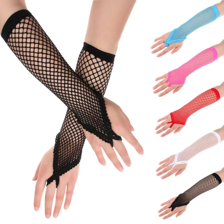 Fashion%20Performance%20Dance%20Solid%20Long%20Gloves%20Mesh%20Fishnet%20Gloves%20Lace%20Mittens%20Fingeless%20Gloves%20-%20Image%207