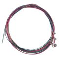 FORIDE 6 Sets Guitar Strings Replacement Steel String for Acoustic Guitar (2 Brass Set, 2 Copper Set and 2 Multicolor Set). 