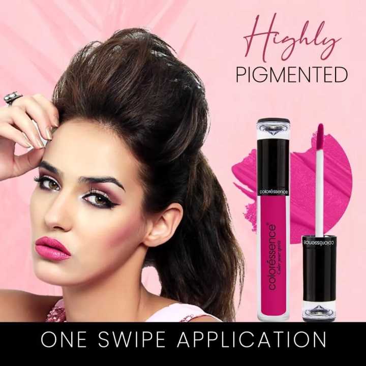 COLORESSENCE%20Lipstay%20Transferproof%20Liquid%20Lipstick%20%7C%20Intense%20Matte,%2012+%20Hour%20Stay%20%7C%20Smudge-Proof,%20Velvet%20Matte%20Finish%20%7C%20LTP-1%20to%20LTP-24,%204ml%20-%20Image%205