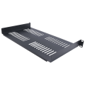 1U Server Rack Mount Shelf Vented Cantilever Tray for 19Inch Network Equipment Rack & Cabinet, Fine Workmanship. 