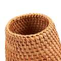 2X Rattan Chopsticks Tube Shovel Spoons Bucket Dinner Knives Forks Tableware Home Storage Baskets Organizer C. 