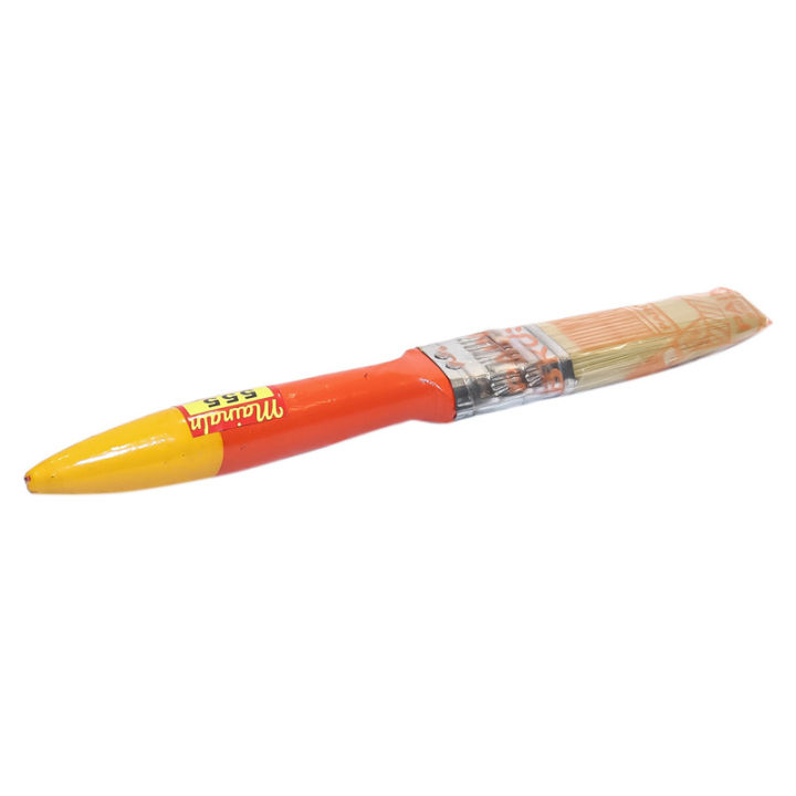 Orange 555 Paint Brush 1 Inches