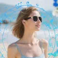 Smart Bluetooth Audio Sunglasses – New Black | Voice Assistant, Open-Ear Speakers, UV Protection, Hands-Free Control Glasses - Ojustore. 