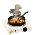 Electric Stove, 1000W Household Electric Single Burner Cooktop, Portable Hot Plate Cooktop, Alloy Coil Burner for Coffee Tea Home Office(US standard 110V). 