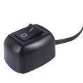 NAMUNY 2X Car DIY Switch Water Drop Shape Button Switch OFF/ON DC 12V For Fog Lights, DRL, LED Light Bar, etc. 
