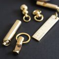 Unique DIY Craft Tools Buckles Jewelry Accessories Key Ring Pendant Brass Keychain. 