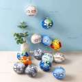 10cm Planet Plush Collection Earth Moon Sun Mars Venus Jupiter Saturn Uranus Neptunr Dolls Cognitive Stuffed Toy Polandball. 