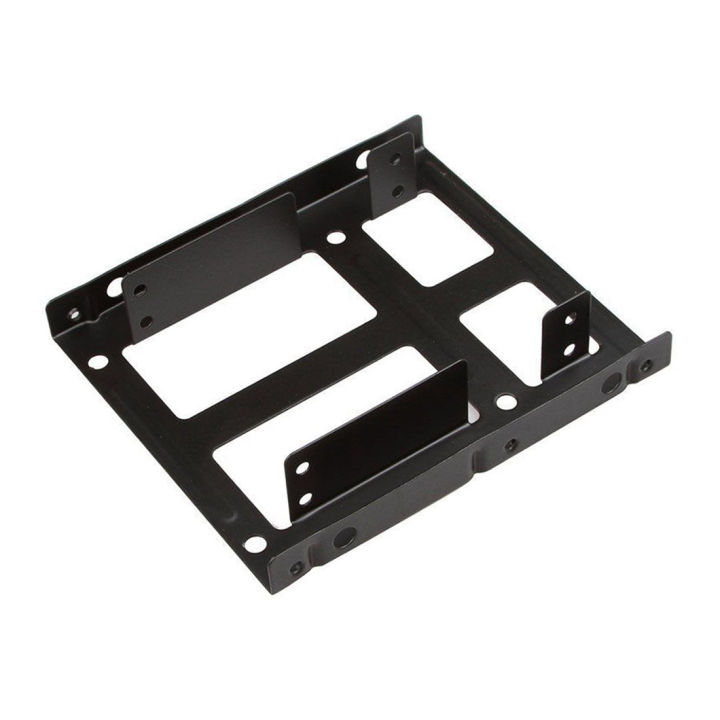 XT-XINTE%202.5%20Inch%20to%203.5%20Inch%202-Bay%20External%20HDD%20SSD%20Bracket%20Metal%20Mounting%20Kit%20Adapter%20Support%20With%20SATA%20Data%20Power%20Cables%20Set%20-%20Image%203